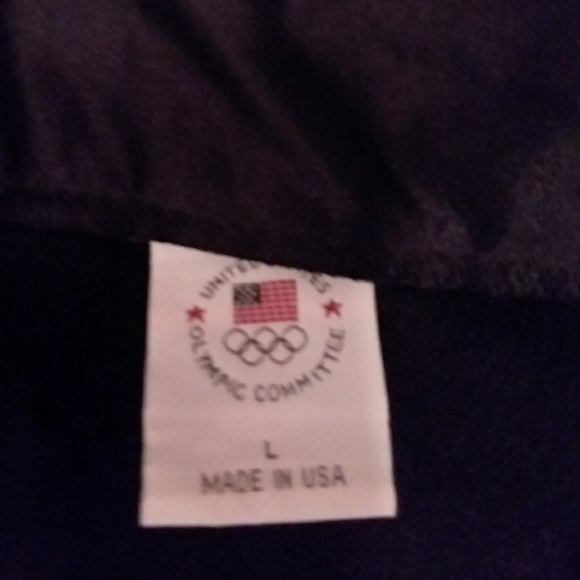 COPY - USA OLYMPICS ZIP UP JACKET LIKE NEW YOUTH LARGE - Picture 2 of 2